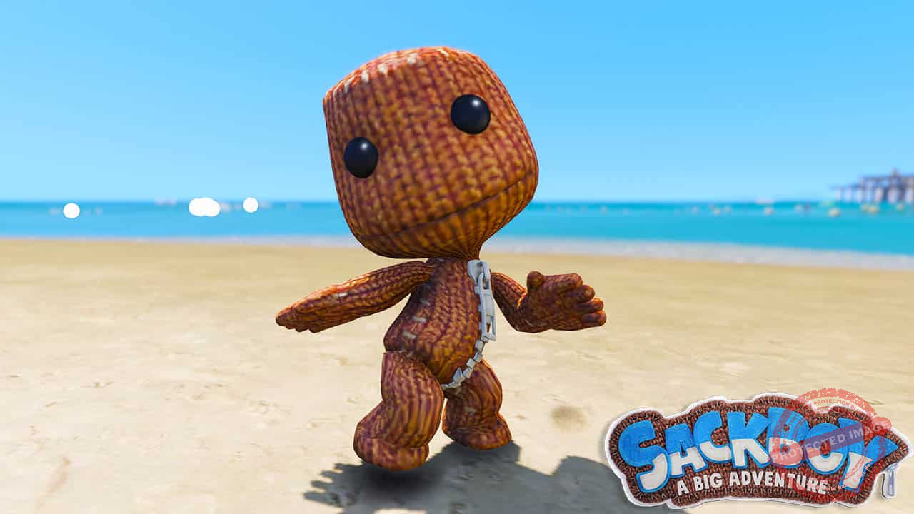 GTA 5 Mods Sackboy