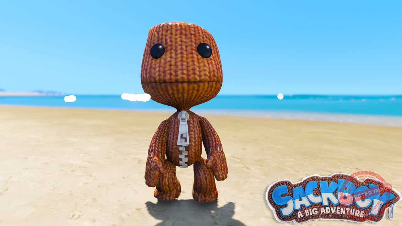 GTA 5 Mods Sackboy