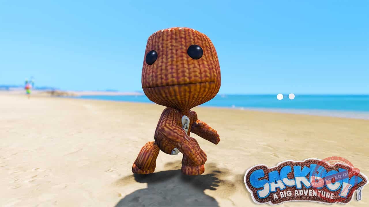 GTA 5 Mods Sackboy