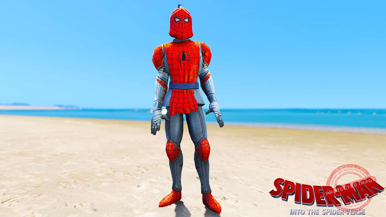 GTA 5 Mods Spiderman Knight in Spider-Man Into the Spider-Verse