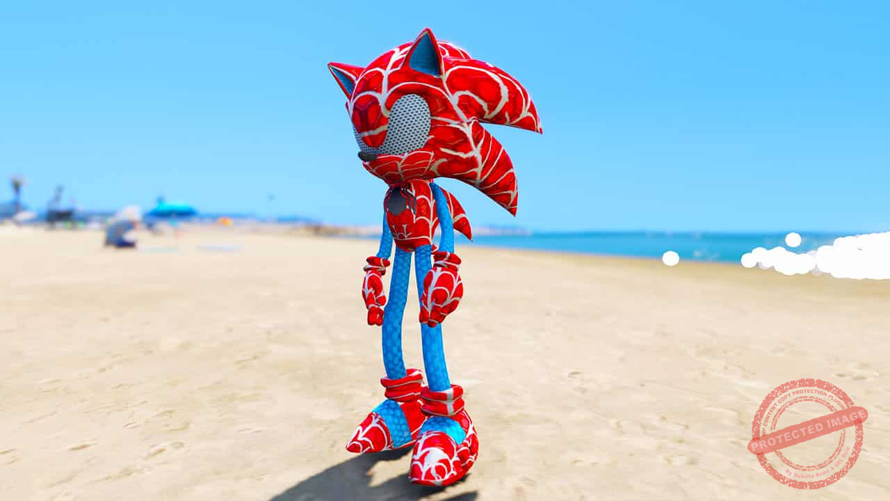 GTA 5 Mods Spider Sonic