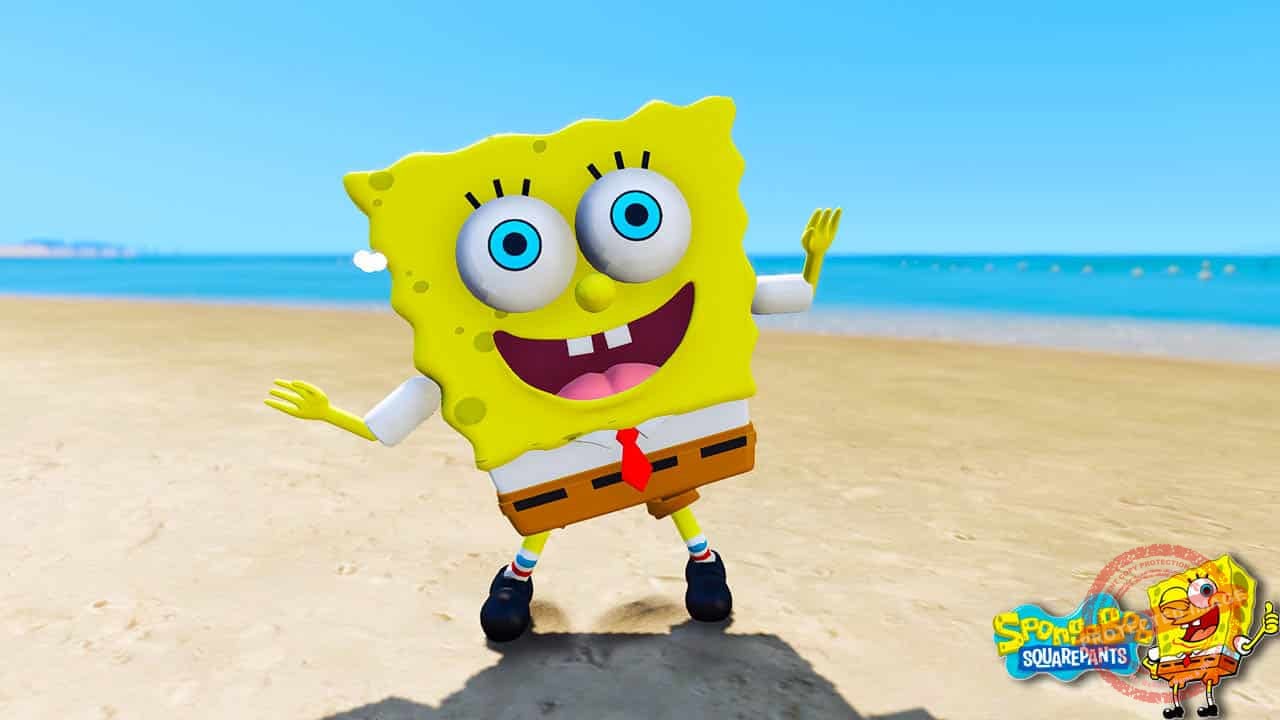 GTA 5 Mods Spongebob New Version