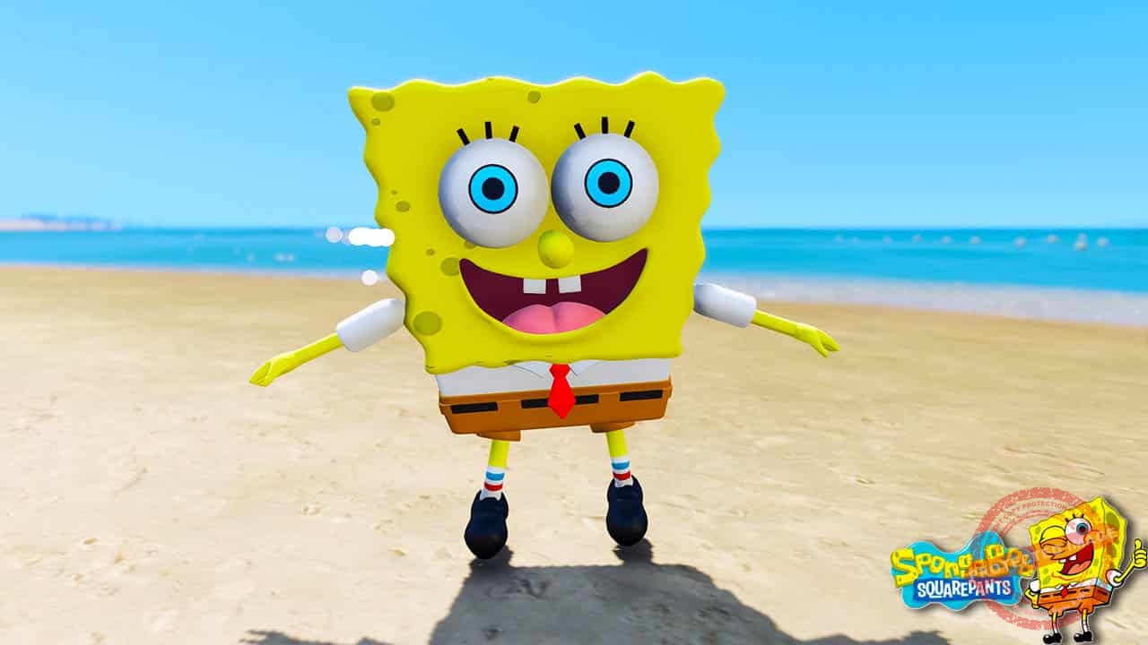 GTA 5 Mods Spongebob New Version