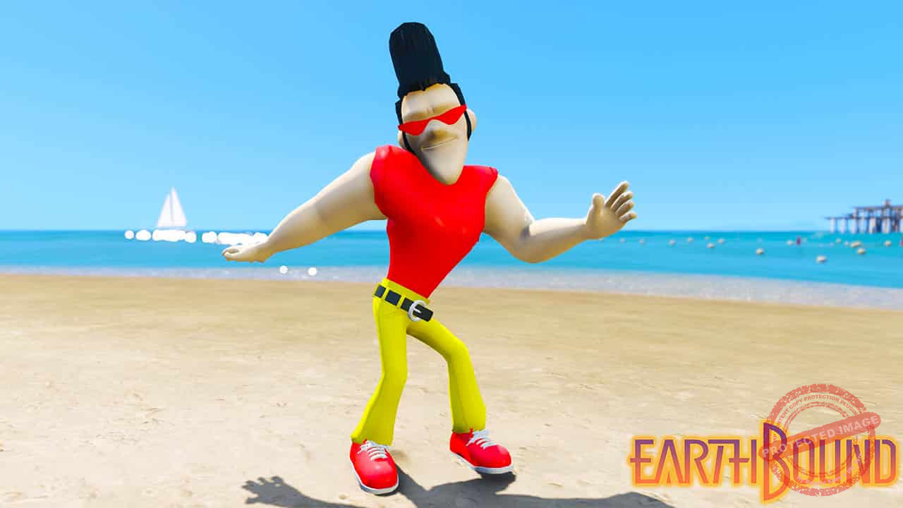 GTA 5 Mods Teddy in Earthbound