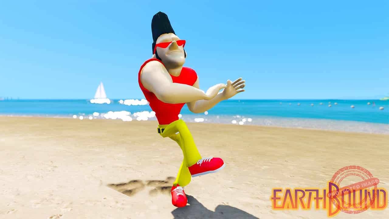 GTA 5 Mods Teddy in Earthbound