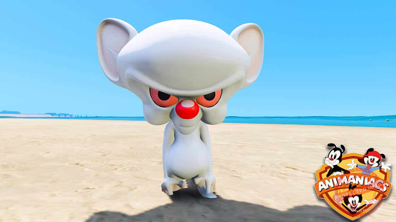 GTA 5 Mods The Brain in Animaniacs