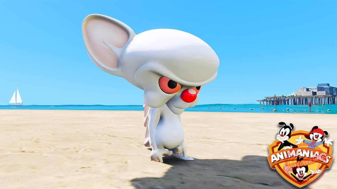 GTA 5 Mods The Brain in Animaniacs