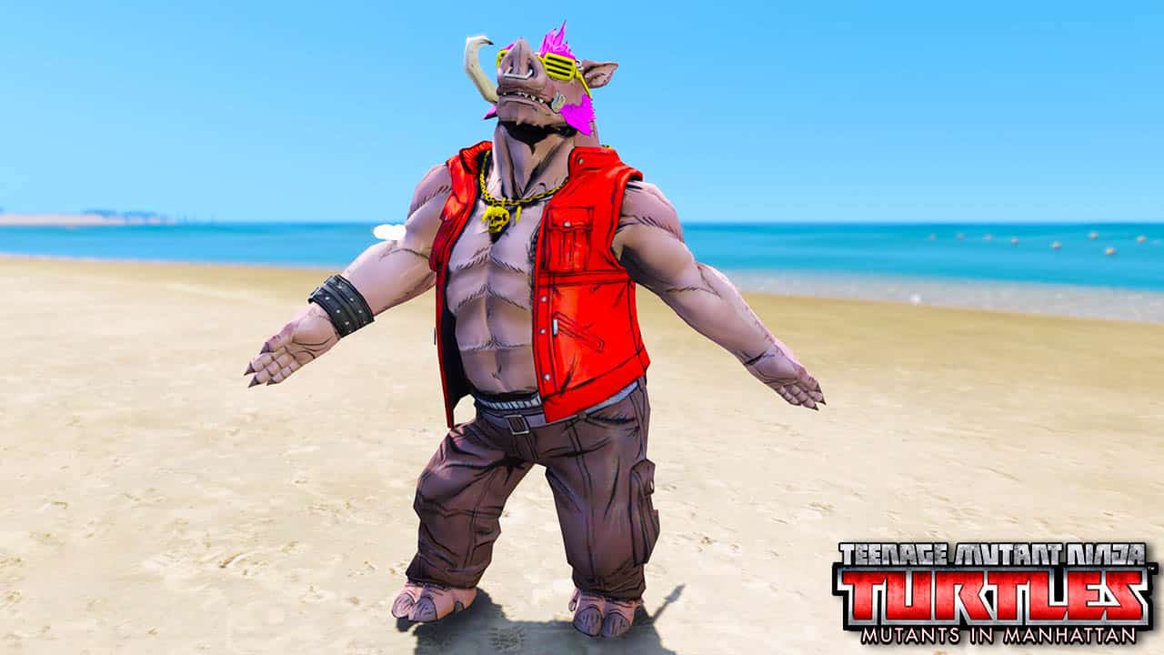 GTA 5 Mods TMNT Bebop