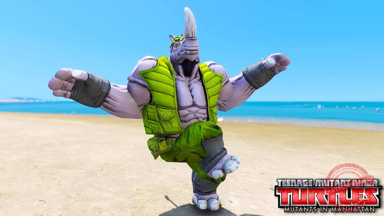 GTA 5 Mods TMNT Rocksteady