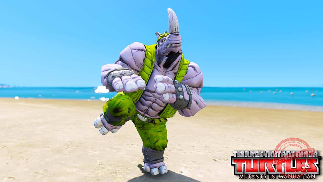 GTA 5 Mods TMNT Rocksteady