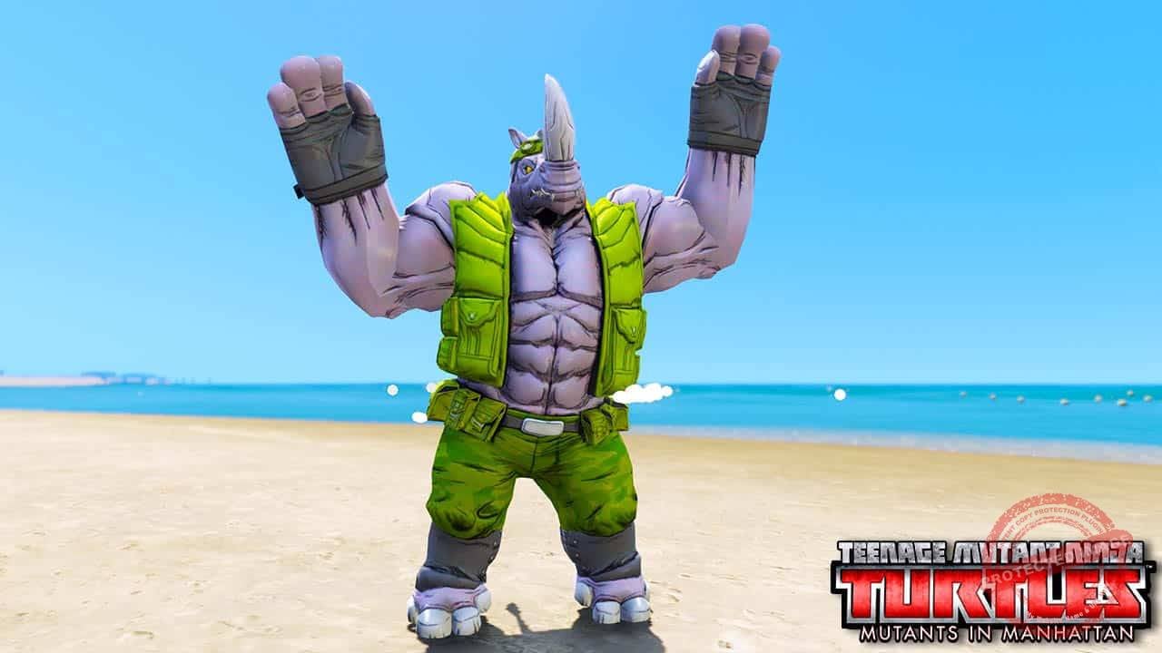 GTA 5 Mods TMNT Rocksteady