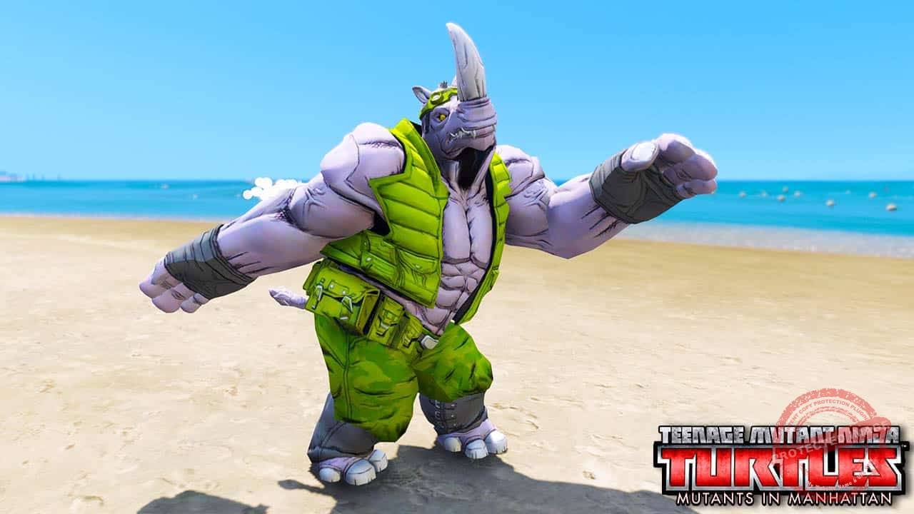GTA 5 Mods TMNT Rocksteady