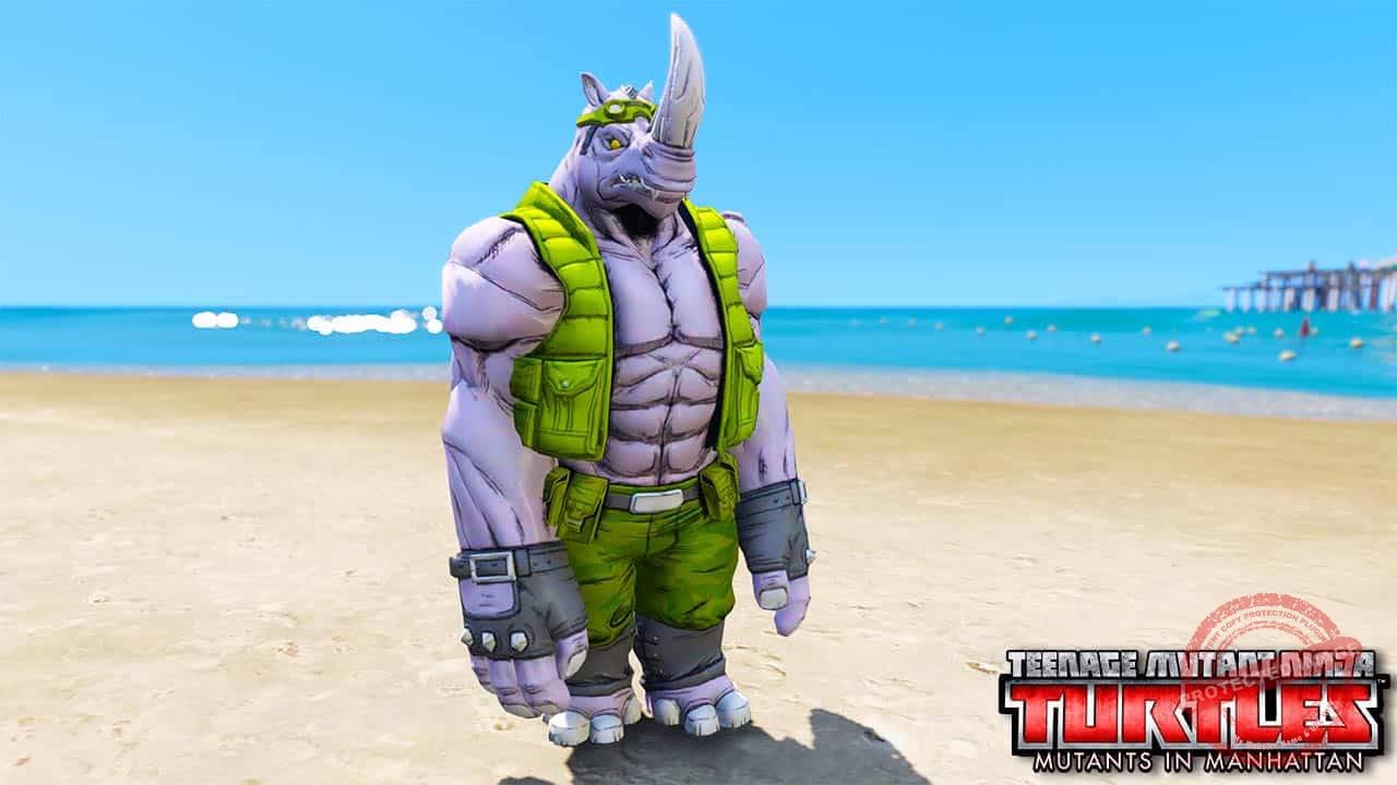 GTA 5 Mods TMNT Rocksteady