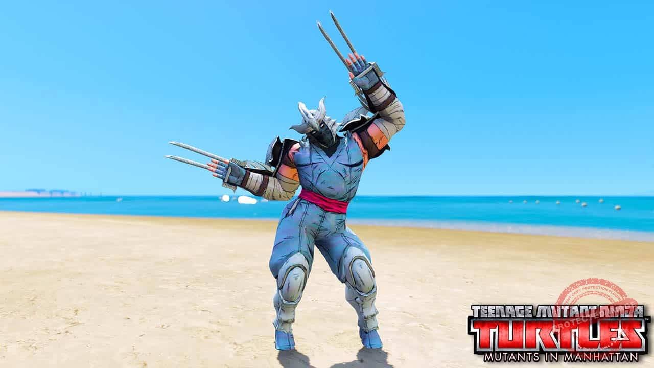 GTA 5 Mods TMNT Shredder