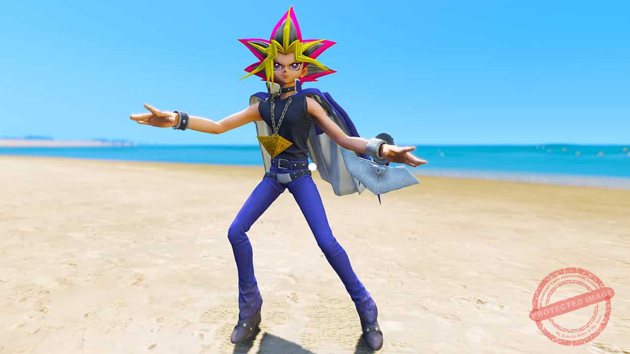 GTA 5 Mods Yu-Gi-Oh Real Retexture