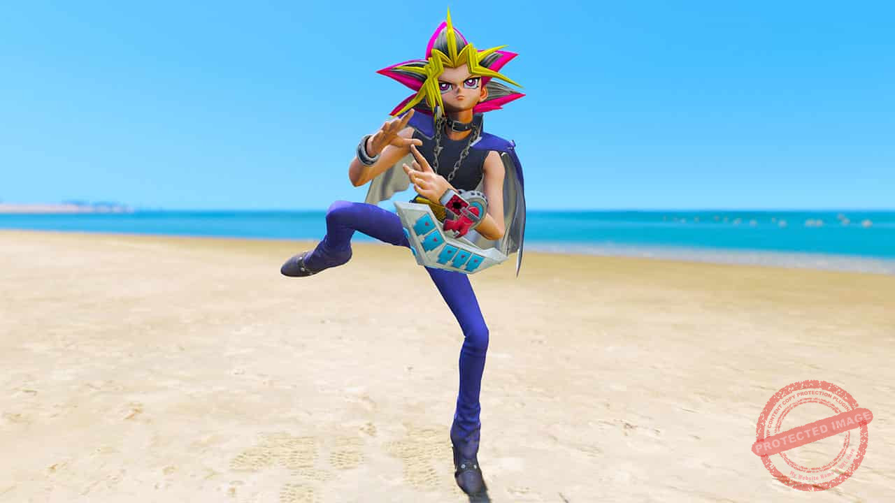 GTA 5 Mods Yu-Gi-Oh Real Retexture