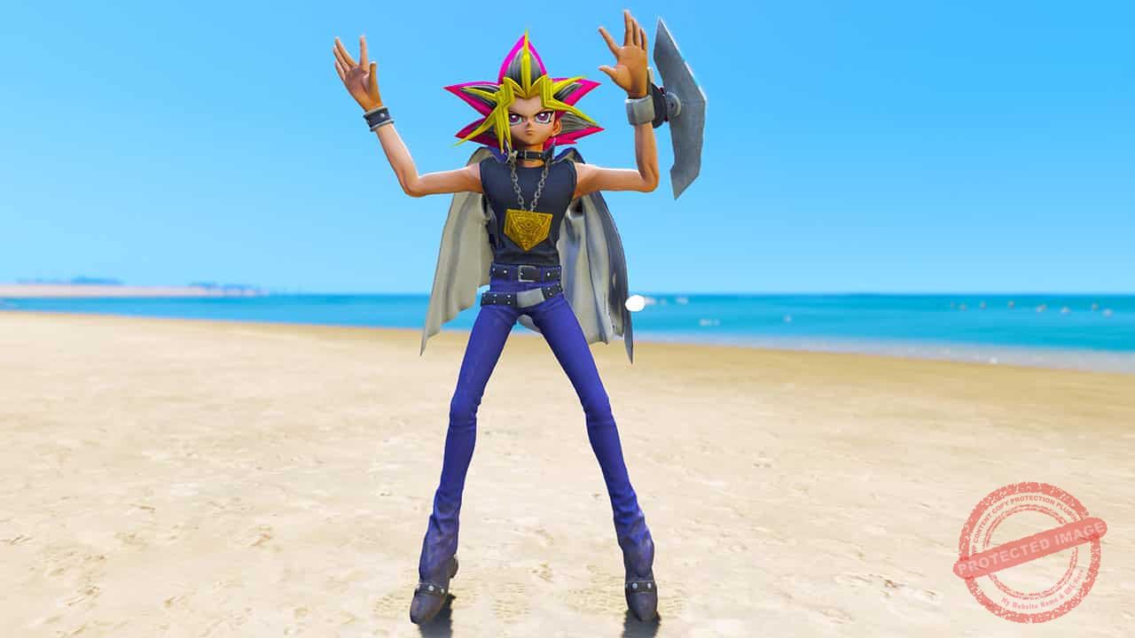 GTA 5 Mods Yu-Gi-Oh Real Retexture