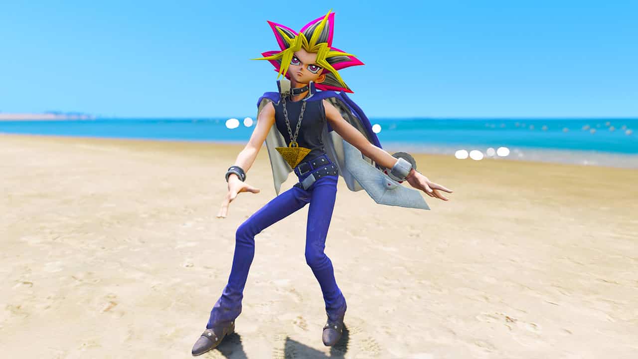 GTA 5 Mods Yu-Gi-Oh Real Retexture