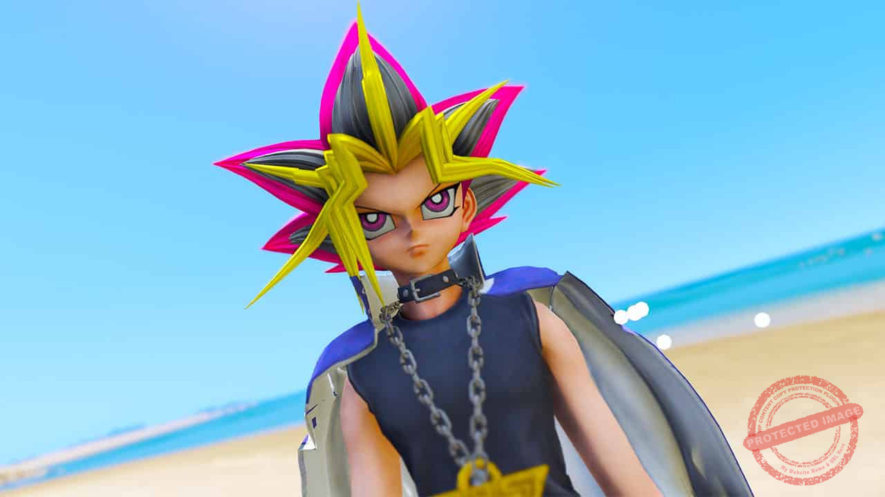 GTA 5 Mods Yu-Gi-Oh Real Retexture