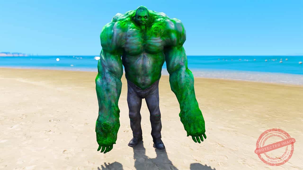 GTA 5 Mods Zombie HULK
