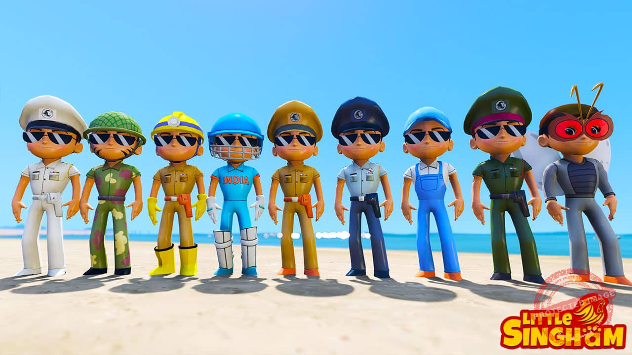 GTA 5 Mods Little Shingham Pack 9 Skins