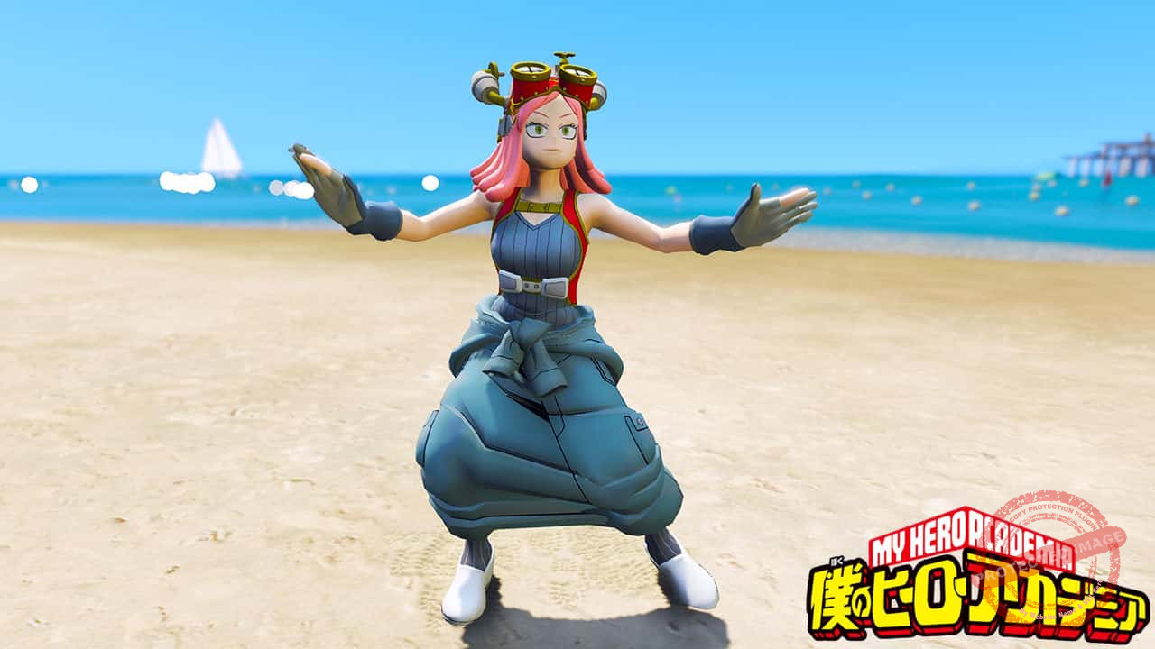 GTA 5 Mods Mei Hatsume in My Hero Academia
