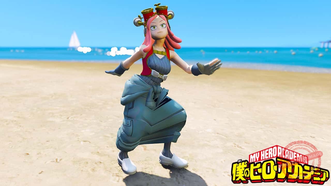 GTA 5 Mods Mei Hatsume in My Hero Academia