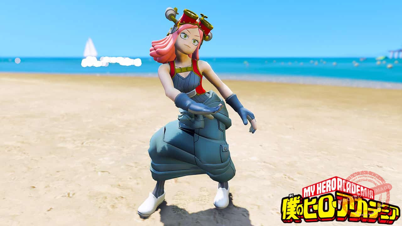 GTA 5 Mods Mei Hatsume in My Hero Academia