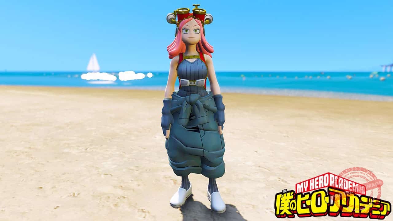 GTA 5 Mods Mei Hatsume in My Hero Academia