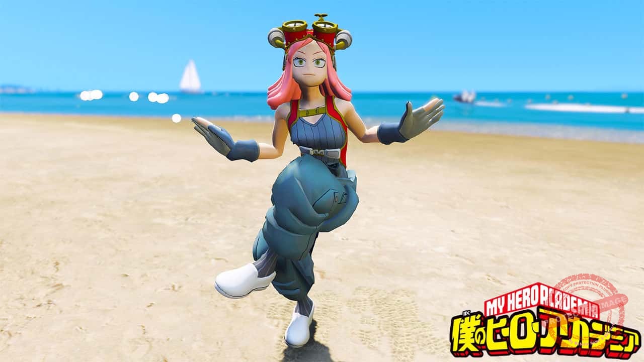 GTA 5 Mods Mei Hatsume in My Hero Academia