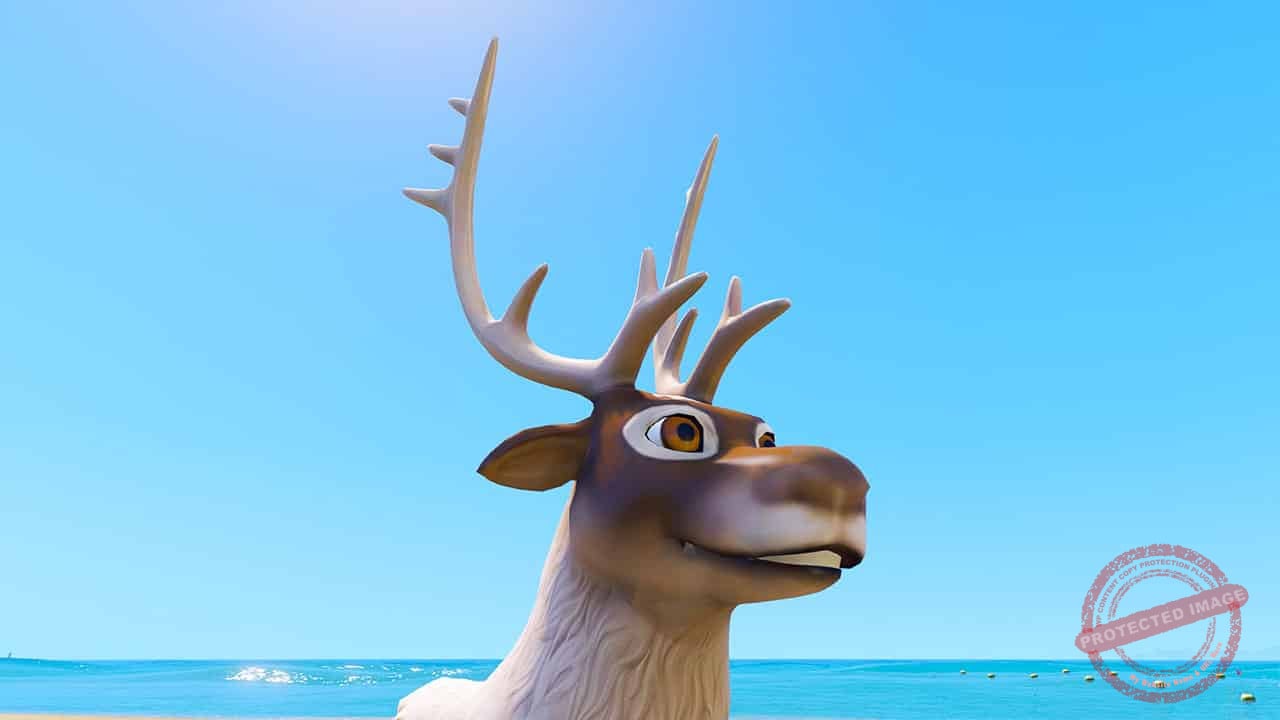 GTA 5 Mods Reindeer