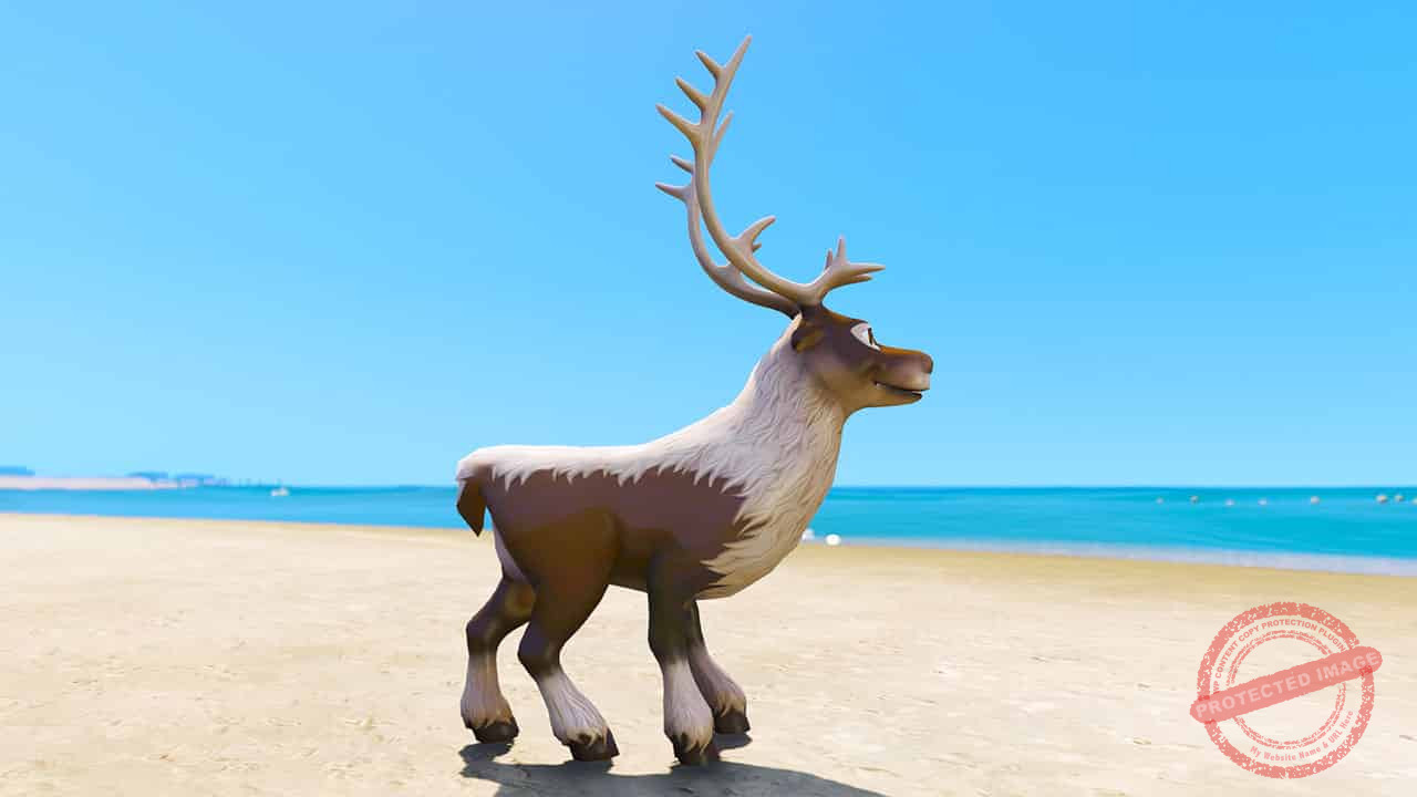 GTA 5 Mods Reindeer