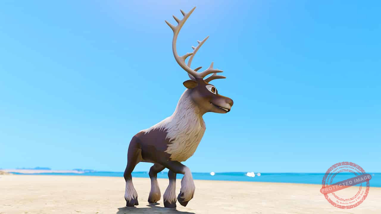 GTA 5 Mods Reindeer