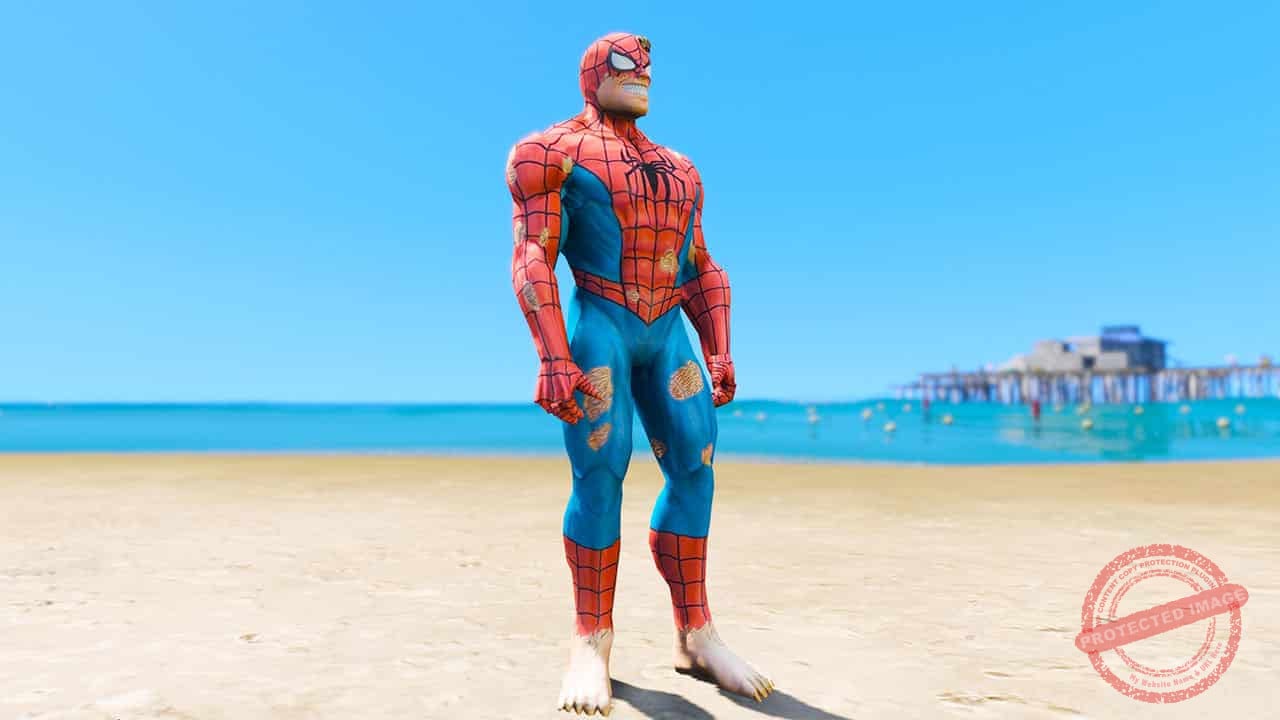 GTA 5 Mods Spiderman Patient Zero