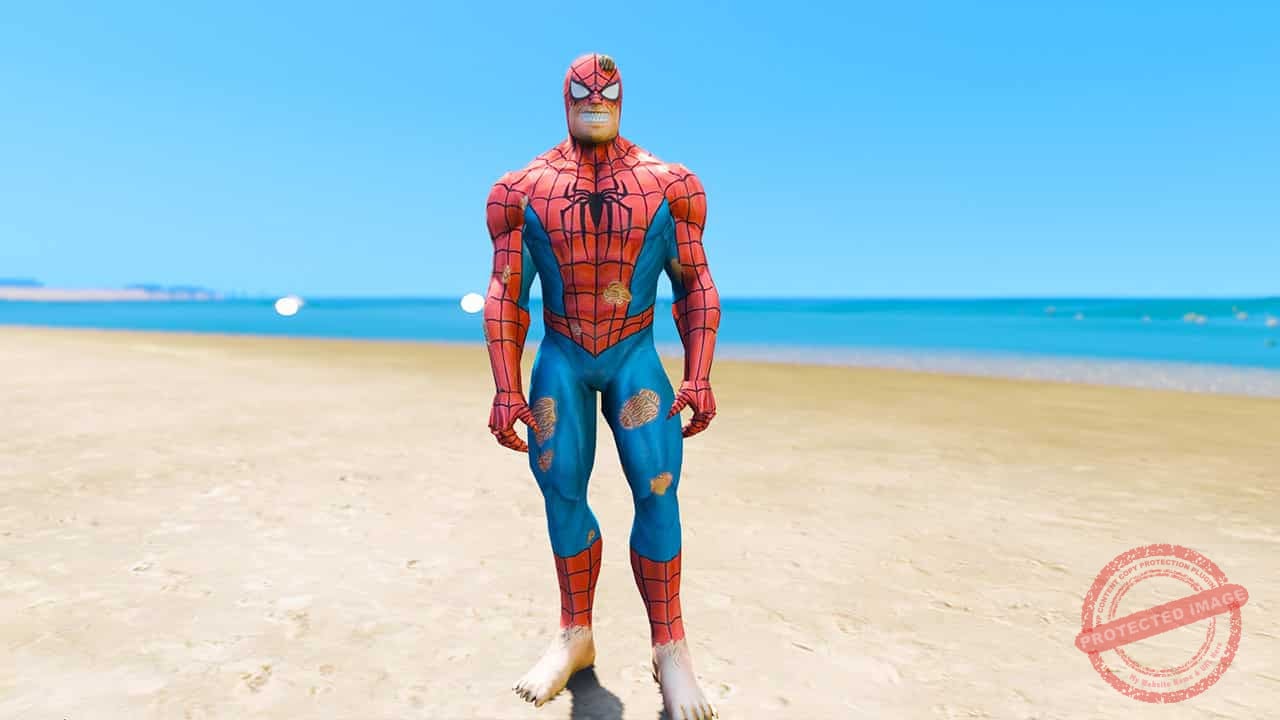 GTA 5 Mods Spiderman Patient Zero
