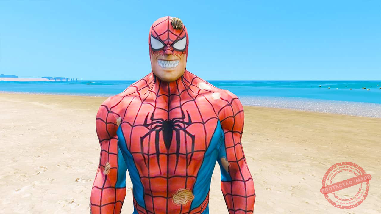 GTA 5 Mods Spiderman Patient Zero