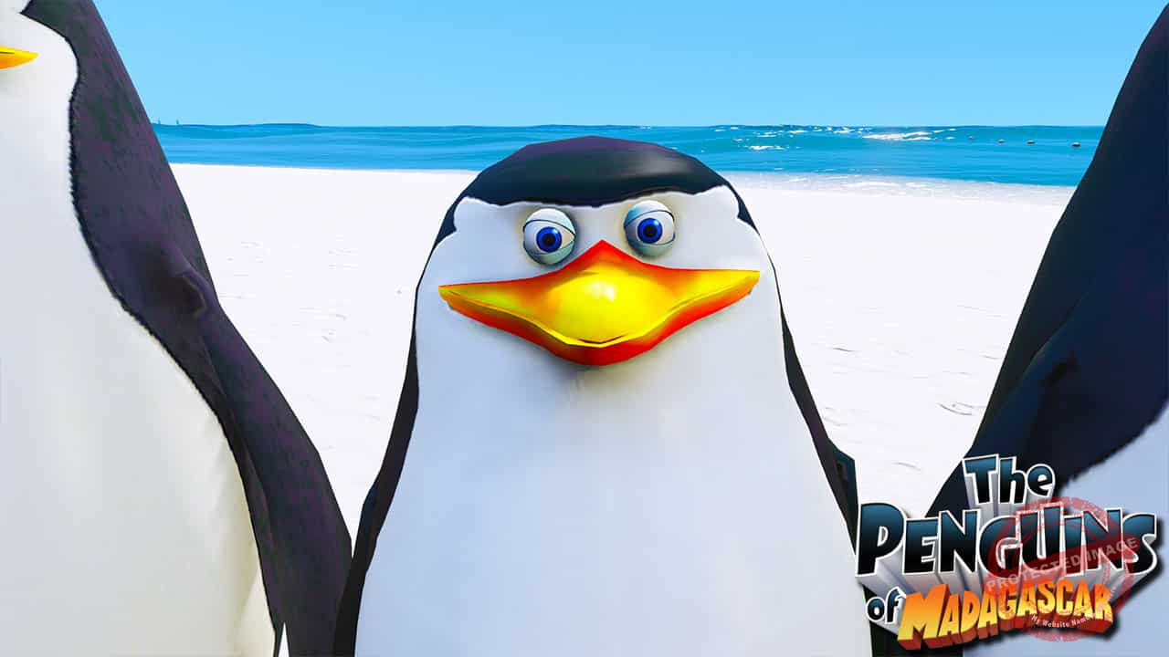 GTA 5 Mods The Penguins of Madagascar FULL PACK