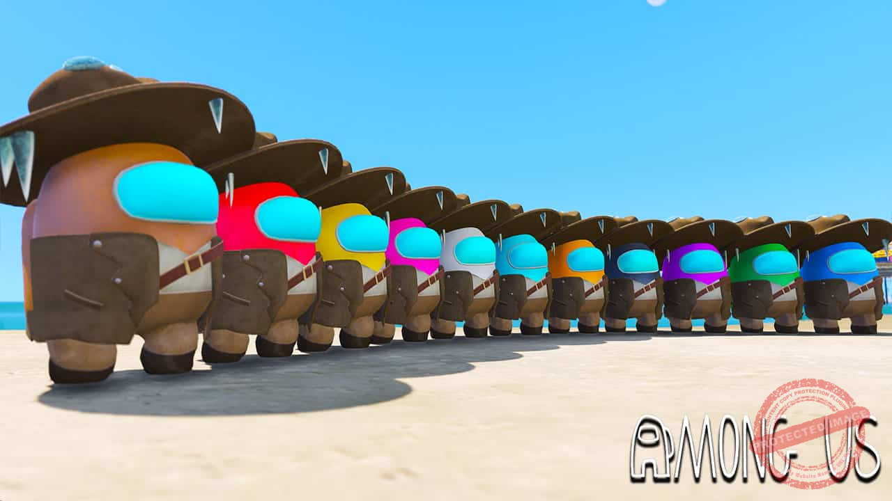 GTA 5 Mods Among Us Indiana Jones