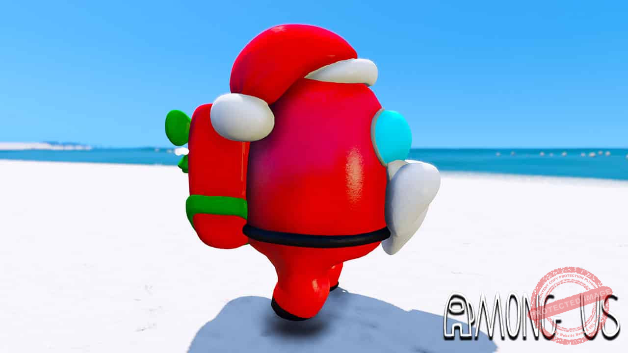GTA 5 Mods Among Us Santa Claus