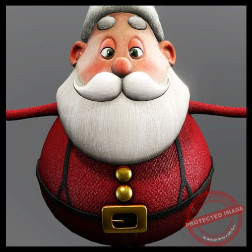 GTA 5 Mods Cartoon Santa Clause V2