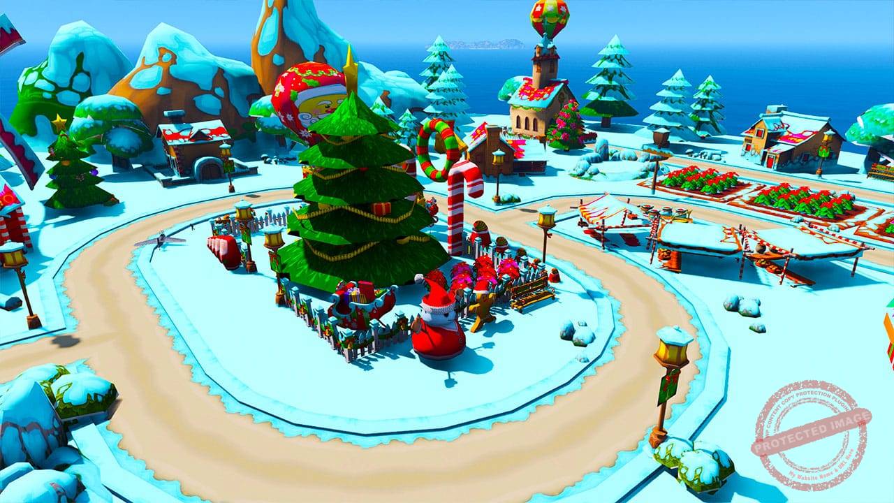 GTA 5 Mods Christmas Cartoon Farm