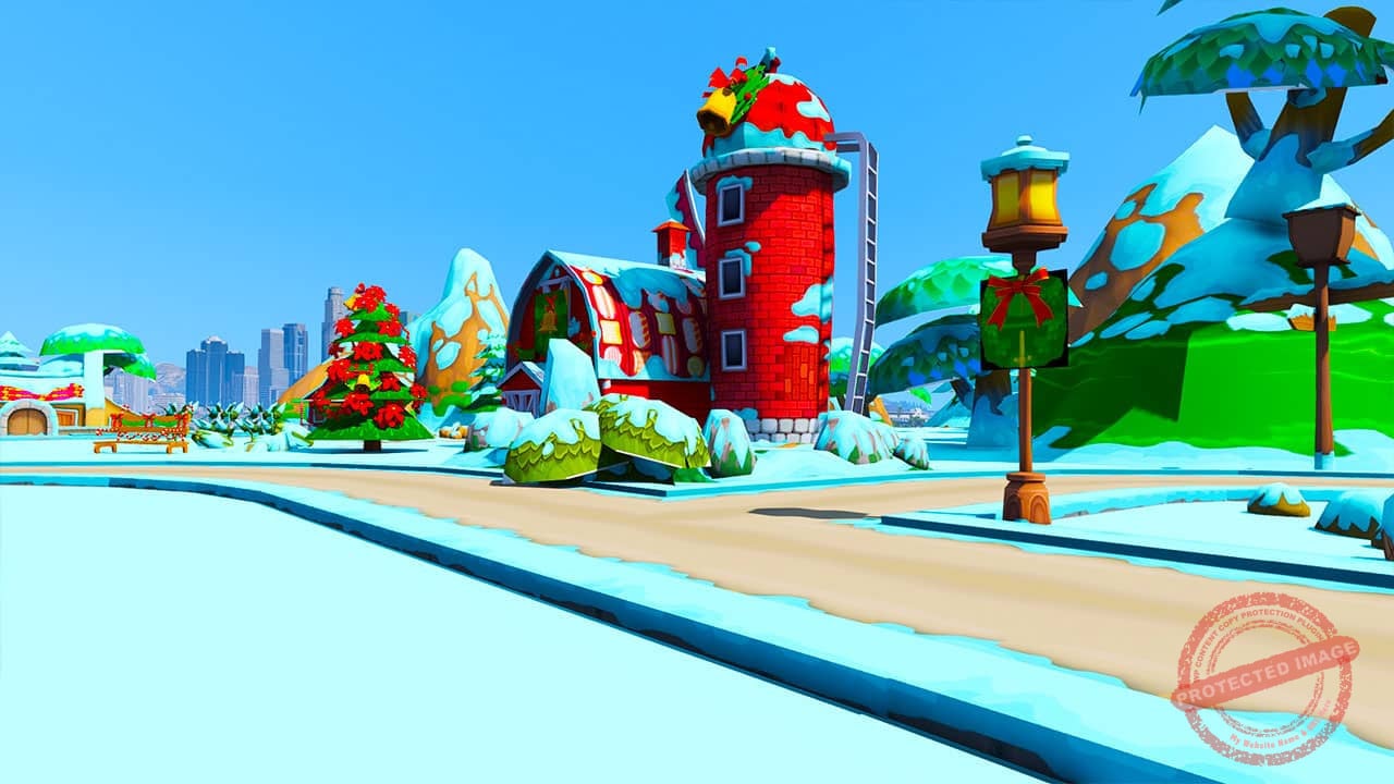 GTA 5 Mods Christmas Cartoon Farm