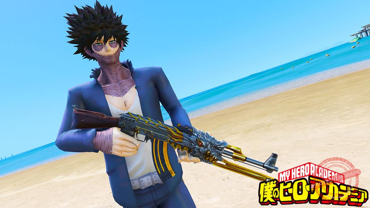 GTA 5 Mods Dabi in My Hero Academia