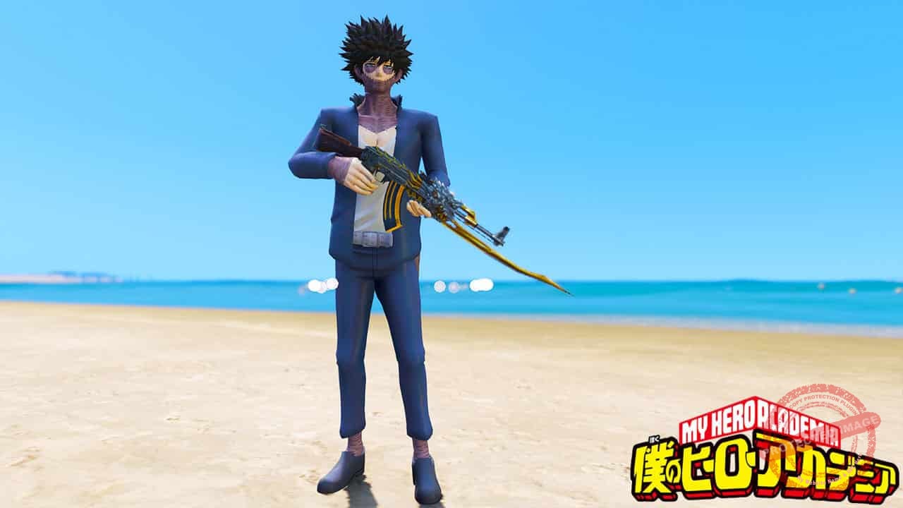 GTA 5 Mods Dabi in My Hero Academia