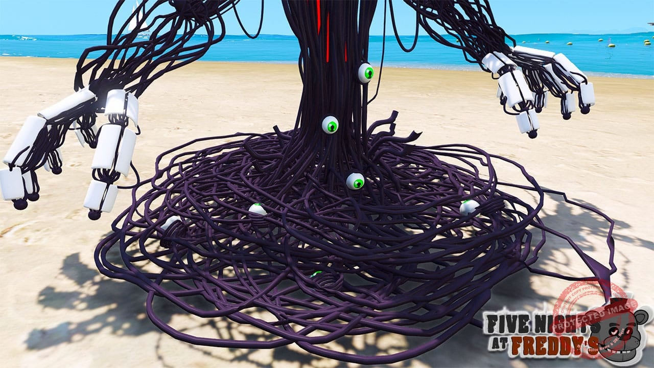 GTA 5 Mods FNAF Molten Freddy