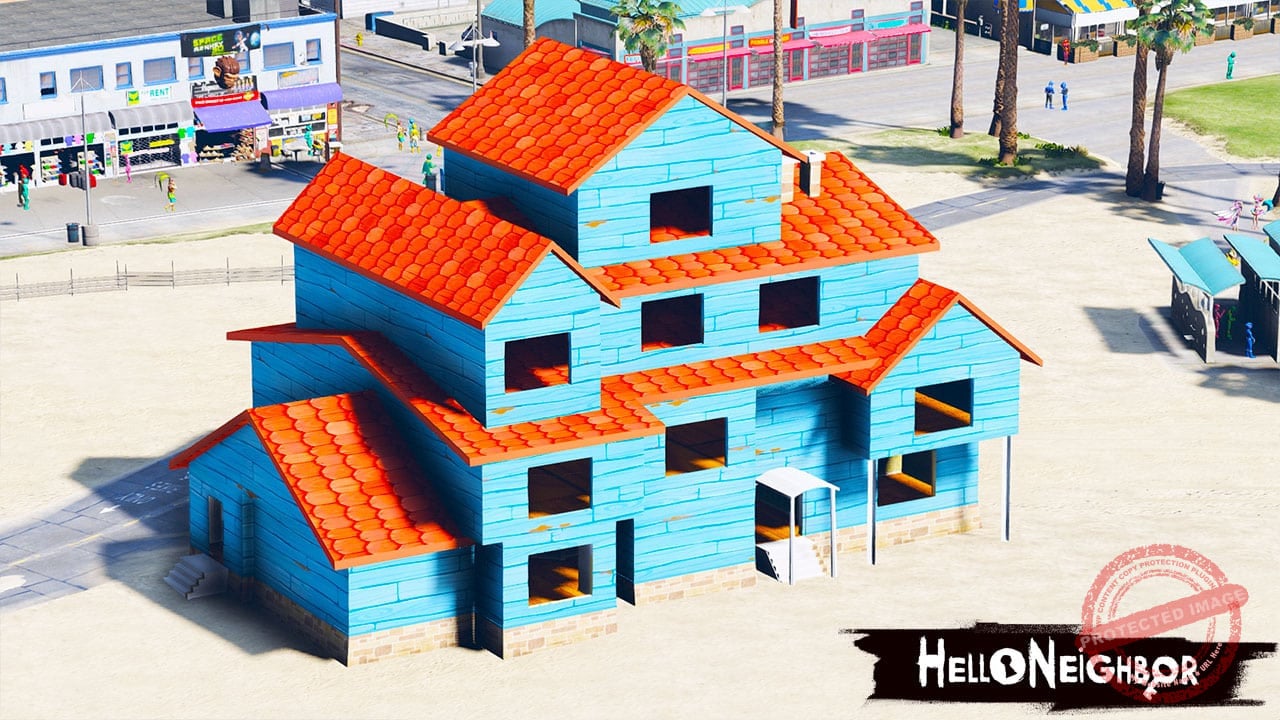 GTA 5 Mods Hello Neighbor Prototype House