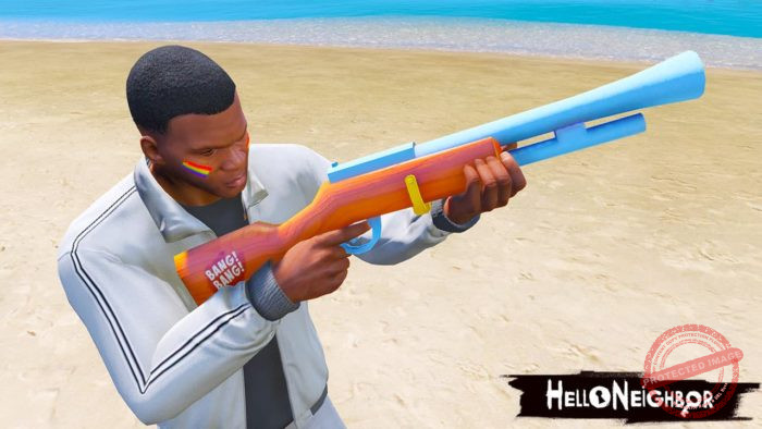 Hello Neighbor Rifle GTA 5 Mods Hello Neighbor Rifle - GTA 5 Mods Website