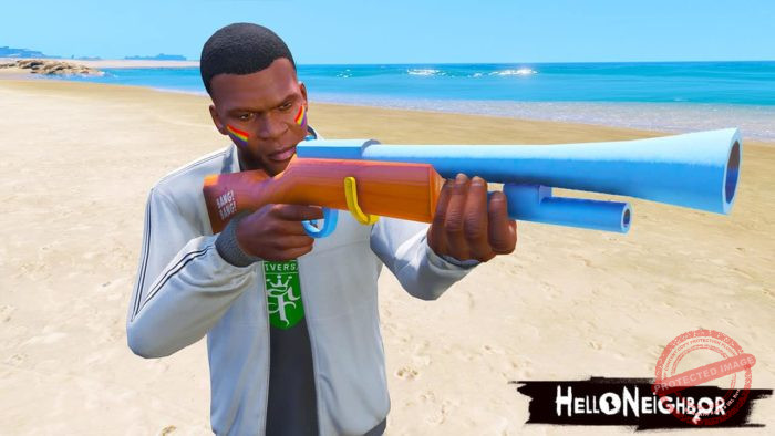 Hello Neighbor Rifle GTA 5 Mods Hello Neighbor Rifle - GTA 5 Mods Website