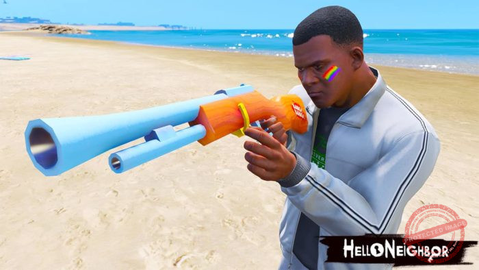 Hello Neighbor Rifle GTA 5 Mods Hello Neighbor Rifle - GTA 5 Mods Website