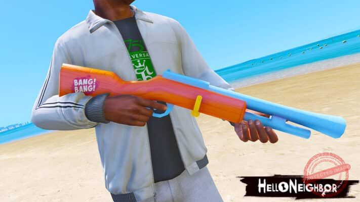 Hello Neighbor Rifle GTA 5 Mods Hello Neighbor Rifle - GTA 5 Mods Website